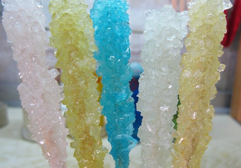 кристалл из сахара
